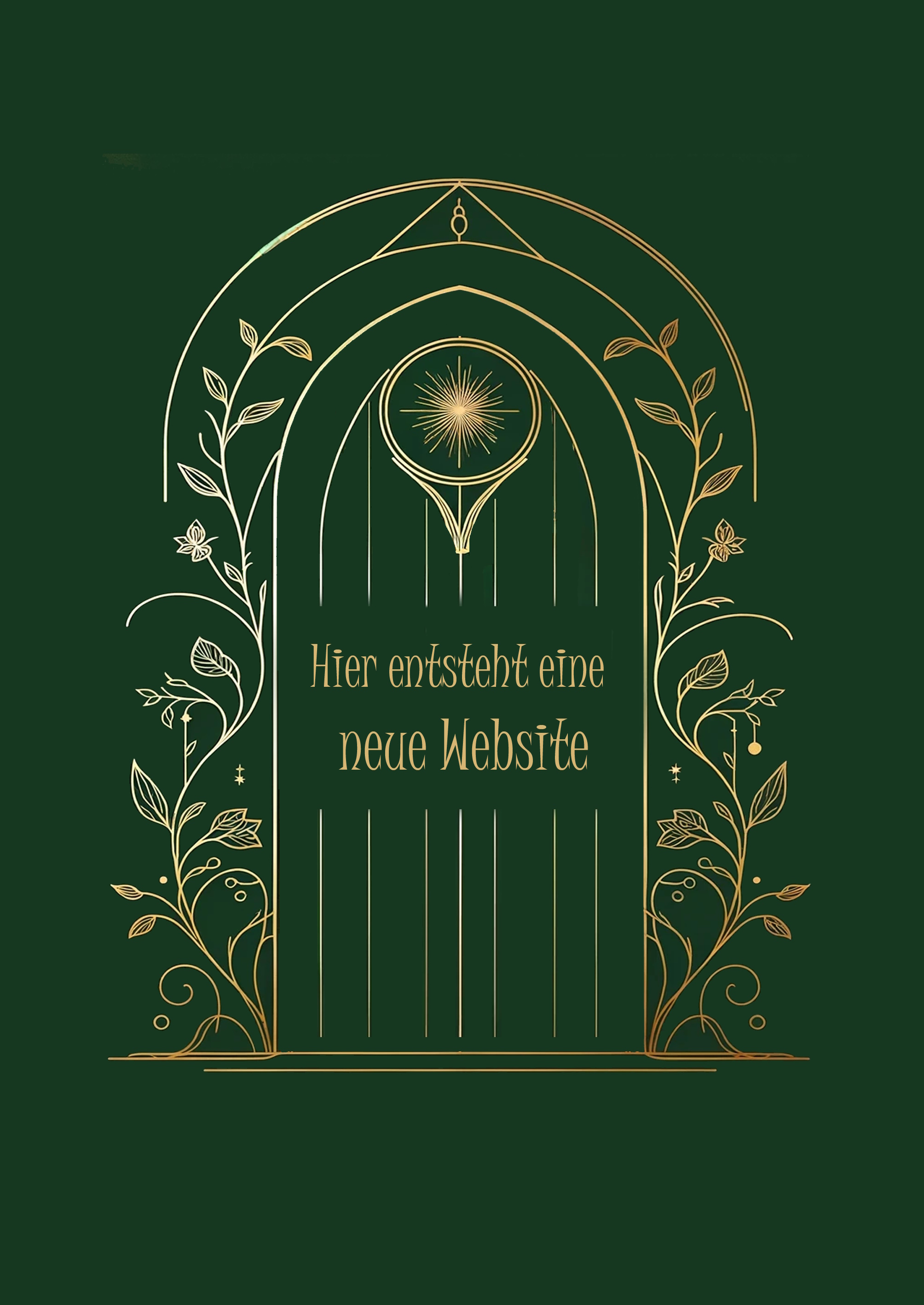 Hier entsteht eine neue Website